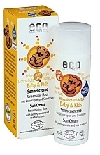 Детский водостойкий крем для загара SPF 45 Eco Cosmetics Baby Sun Cream SPF 45