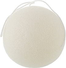 Спонж-губка конняку, белый Ilu Acc Konjac Sponge White