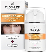 Крем осветляющий пигментные пятна Floslek White & Beauty Spot Lightening Cream