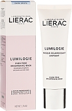 Маска для лица осветляющая Lierac Lumilogie Even-Tone Brightening Mask