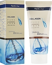 Пенка очищающая с коллагеном FarmStay Collagen Pure Cleansing Foam