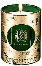 Αρωματικό κερί Atkinsons Tea Party Blueberry Muffin Scented Candle	