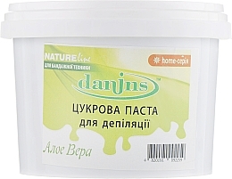 Сахарная паста для депиляции в домашних условиях "Алоэ Вера" Danins Home Sugar Paste Aloe Vera