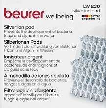 Фильтр-подушечки с ионами серебра LW 230, 2 шт Beurer Silver Ion Pads