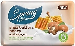 Увлажняющее мыло "Масло ши и мед" Spring Blossom Shea Butter & Honey Moisturizing Soap