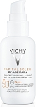 Солнцезащитный крем для лица с SPF 50+ Vichy Capital Soleil UV-Age Daily