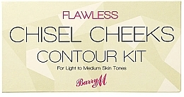 Barry M Flawless Chisel Cheeks Contour Kit Палетка для путешествий