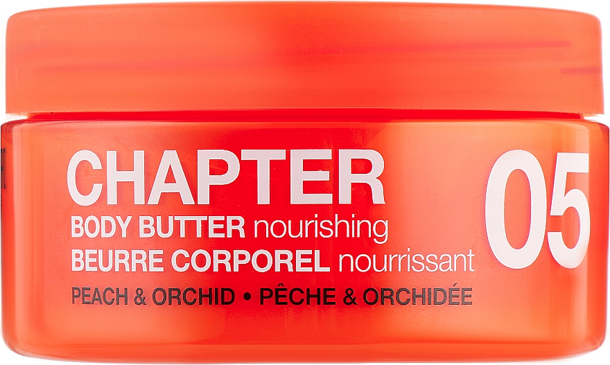 Tělové krémové máslo "Broskev a Orchidej" - Chapter 05 Peach & Orchids Nourishing Body Butter