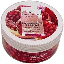 Tělový krém "Granátové jablko a kokos" Primo Bagno Pomegranate Coconut Body Butter