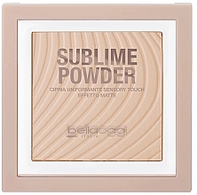 Bellaoggi Sublime Powder Matující pudr na obličej