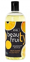 Sprchový gel, Žluté ovoce Eva Natura Beauty Fruity Yellow Fruits Shower Gel