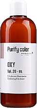 Oxidační vlasová emulze BioBotanic Purify Color OXY Oxidizing Emulsion Vol 20 6%