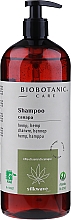 Šampon s olejem z konopných semen BioBotanic Silk Wave Hemp Shampoo