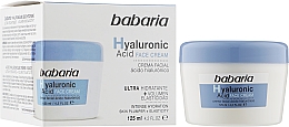 Крем для лица с гиалуроновой кислотой Babaria Hyaluronic Acid Face Cream