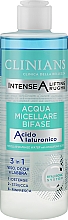 Двухфазная мицеллярная вода Clinians Intense A Micellar Bi-Phase Water 3in1 With Hyaluronic Acid