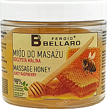 Мед для массажа "Сочная малина" Fergio Bellaro Massage Honey Juicy Raspberry