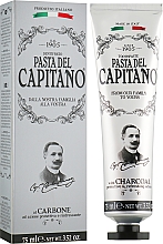 Зубная паста с древесным углем Pasta Del Capitano Charcoal