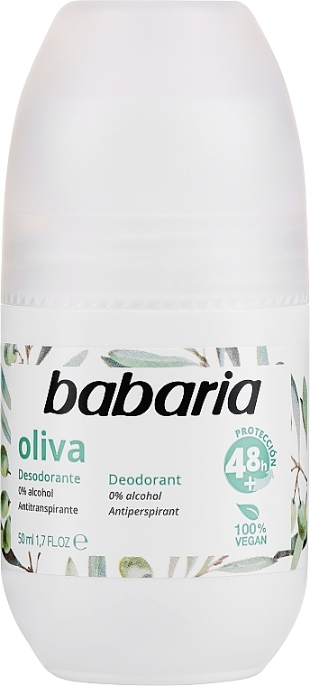 Дезодорант для тела "Олива" - Babaria Olive Oil Roll On Deodorant