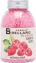 Смягчающие шарики для ванны "Малиновый сорбет" Fergio Bellaro Raspberry Sorbet Bath Caviar