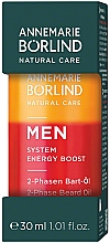 Двухфазное масло для ухода за бородой Annemarie Borlind Men System Energy Boost 2-Phase Beard Oil