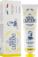 Зубная паста "Сицилийский лимон" Pasta Del Capitano Sicily Lemon Toothpaste