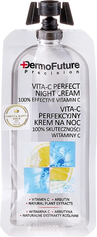 Ночной крем для лица - Dermofuture Vita-C Perfect Night Cream