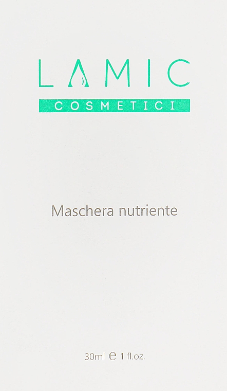 Маска питательная - Lamic Cosmetici Maschera Nutriente