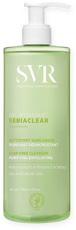 Очищающий гель SVR Sebiaclear Gel Moussant