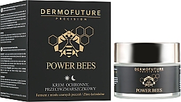 Защитный крем для лица против морщин Dermofuture Power Bees Protective Anti-wrinkle Cream