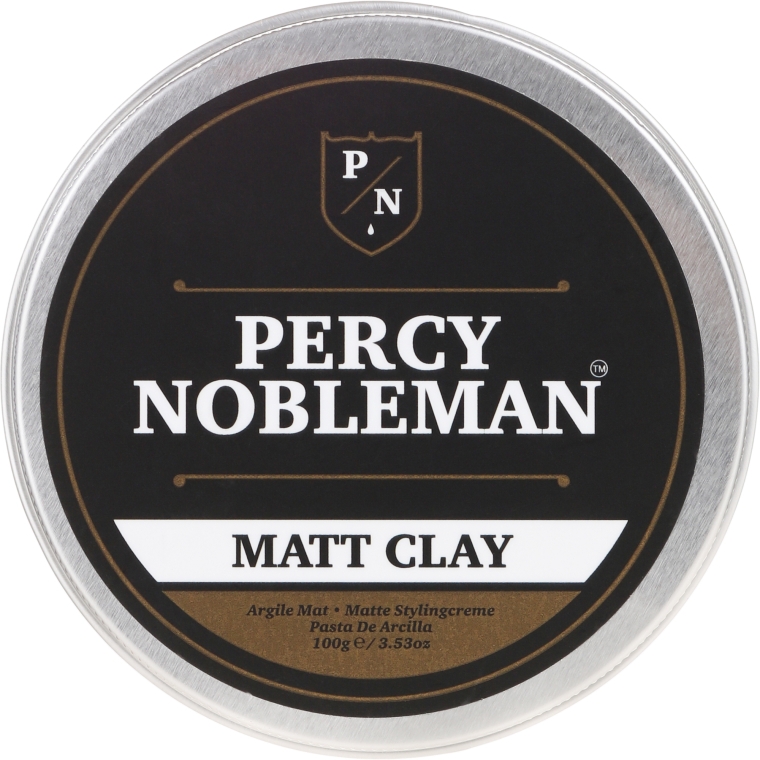 Матовая глина для укладки волос - Percy Nobleman Matt Clay