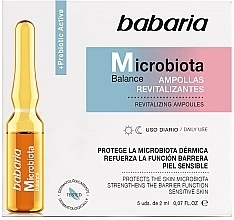 Балансирующие ампулы для лица Babaria Microbiota Balance Revitalizing Ampoules