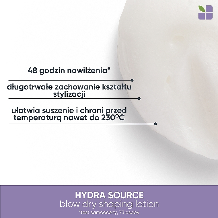 Лосьон для укладки волос Biolage HydraSource Blow Dry Shaping Lotion