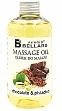 Массажное масло "Шоколад" Fergio Bellaro Massage Oil Chocolate Pistachio