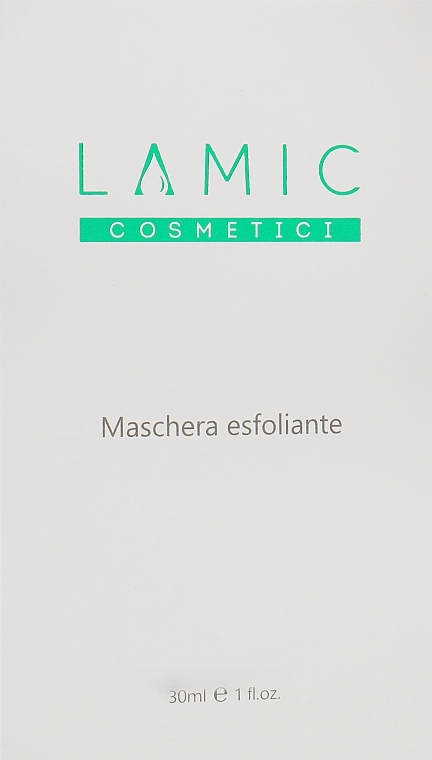 Маска-эксфолиант - Lamic Cosmetici Maschera Esfoliante