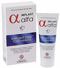 Зубная паста для имплантов Alfa Implant Care Toothpaste