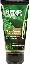 Revitalizačný krém na nohy s konopným olejom Frulatte Hemp Elements Foot Cream