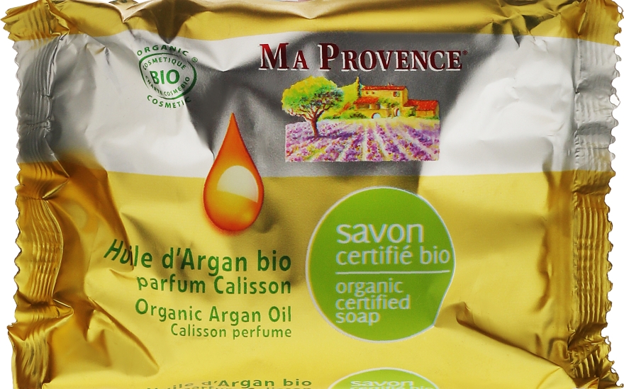 Organické mydlo s arómou kalissona "Arganový olej" - Ma Provence Nature Soap