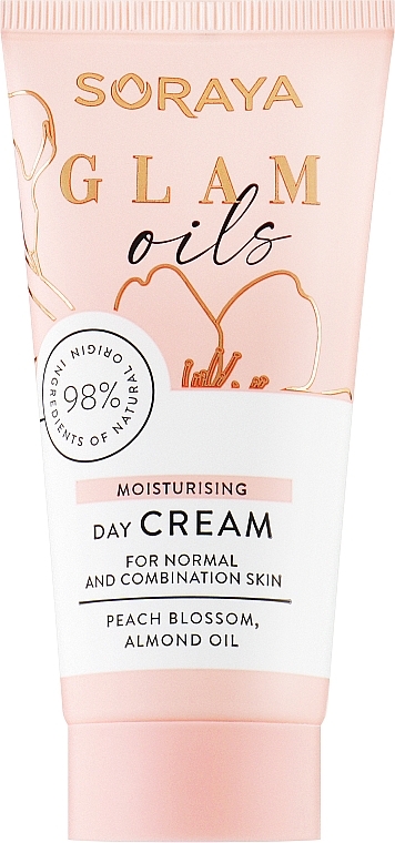 Hydratačný denný krém pre normálnu a zmiešanú pleť - Soraya Glam Oils Moisturising Day Cream