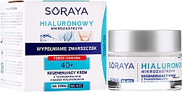 Regeneračný krém deň/noc Soraya Hialuronowy Mikrozastrzyk Regenerating Cream 40+