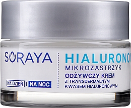 Výživný krém denný/nočný Soraya Hialuronowy Mikrozastrzyk Nourishing Cream 70+