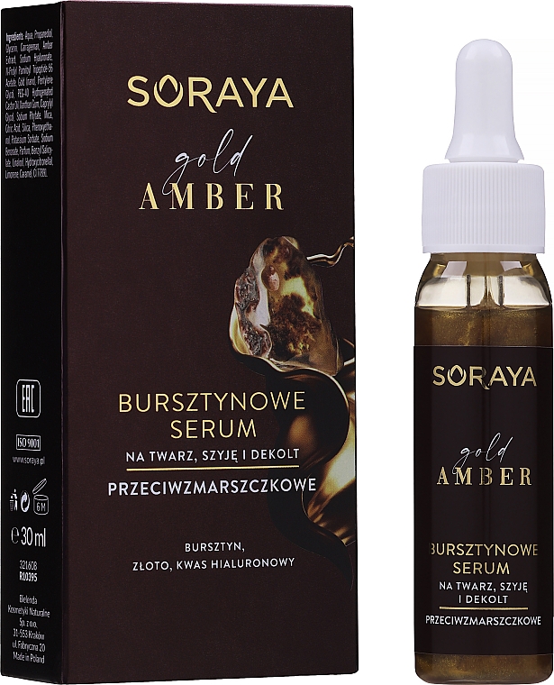 Sérum proti vráskam - Soraya Gold Amber