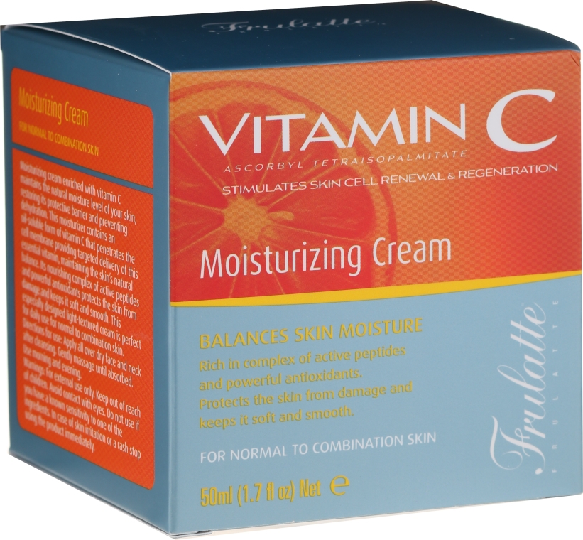 Hydratačný krém s vitamínom C - Frulatte Vitamin C Moisturizing Cream