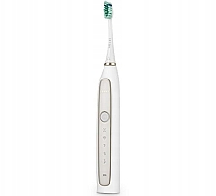 Elektrická zubná kefka, biela Seysso Gold Sonic Toothbrush