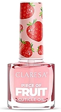 Olej na nechtovú kožičku Jahoda Claresa Cuticle Oil Piece Of Fruit Strawberry