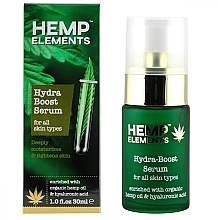 Sérum na tvár s organickým konopným olejom a kyselinou hyalurónovou Frulatte Hemp Elements Hydra Boost Serum