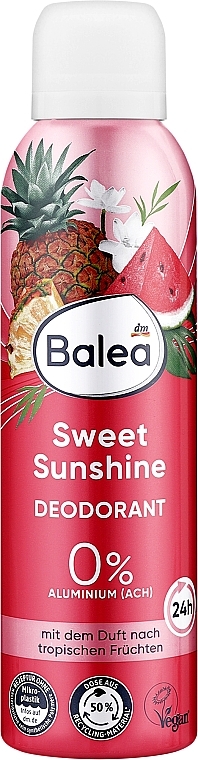 Deodorant-sprej - Balea Deodorant Sweet Sunshine