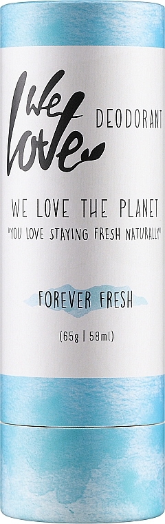 Fugtgivende Deodorant Stick - We Love The Planet Forever Fresh Deodorant Stick