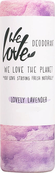 Deo-stick med lavendelduft - We Love The Planet Lovely Lavender Deodorant