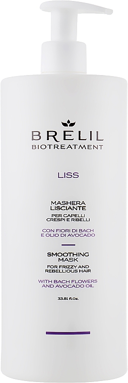 Smoothing hårmaske - Brelil Bio Treatment Liss Hair Mask