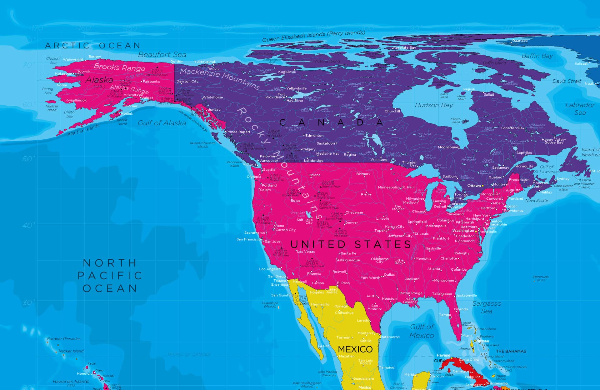 Gall Peters Map Printable